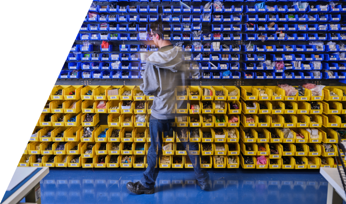 The parts and supplies in-stock to keep your machines running efficiently.