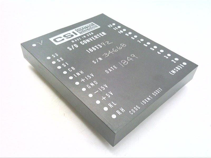 CONTROL SCIENCES INC 168T392