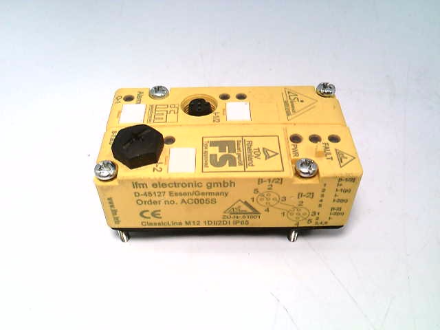 EFECTOR CLASSICLINE M12 1DI/2DI IP65-AC005S