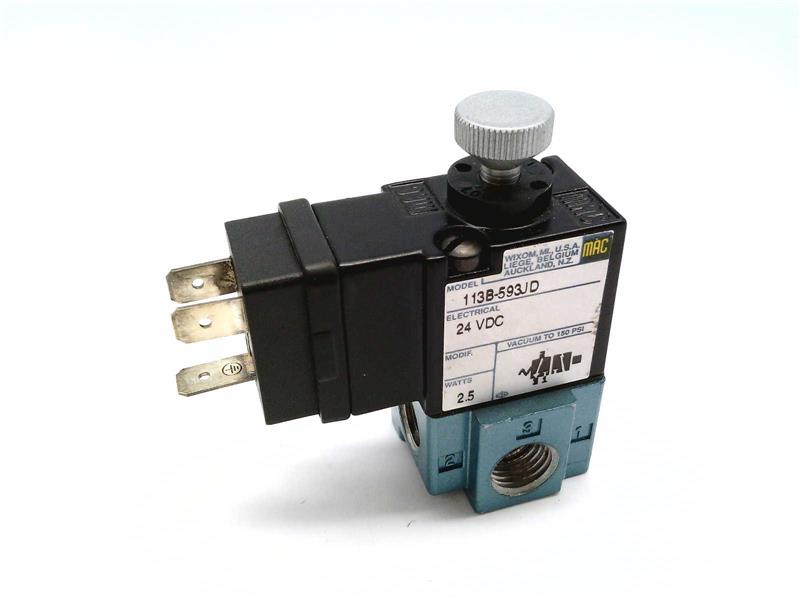 MAC VALVES INC 113B-593JM