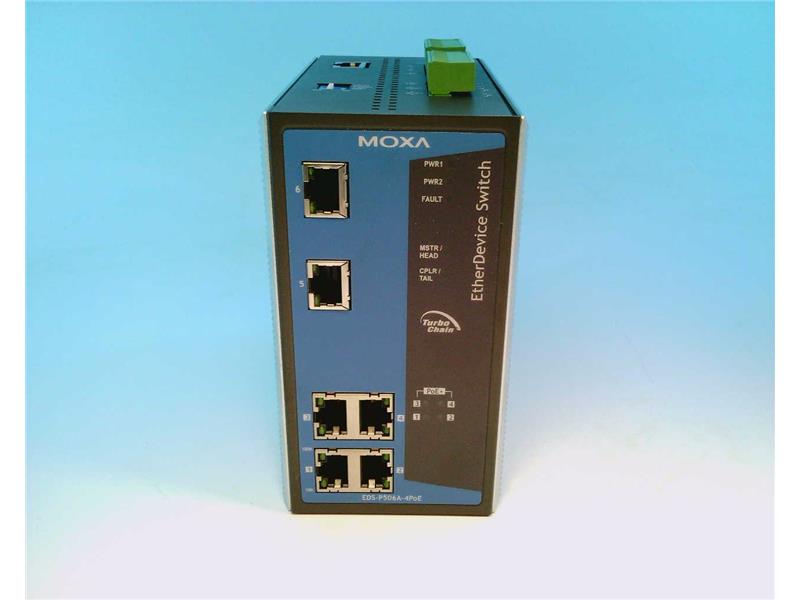 THE MOXA GROUP EDS-P506A-4POE-T
