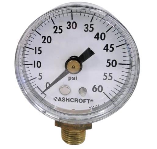 ASHCROFT 15W-1005-H-01L-60
