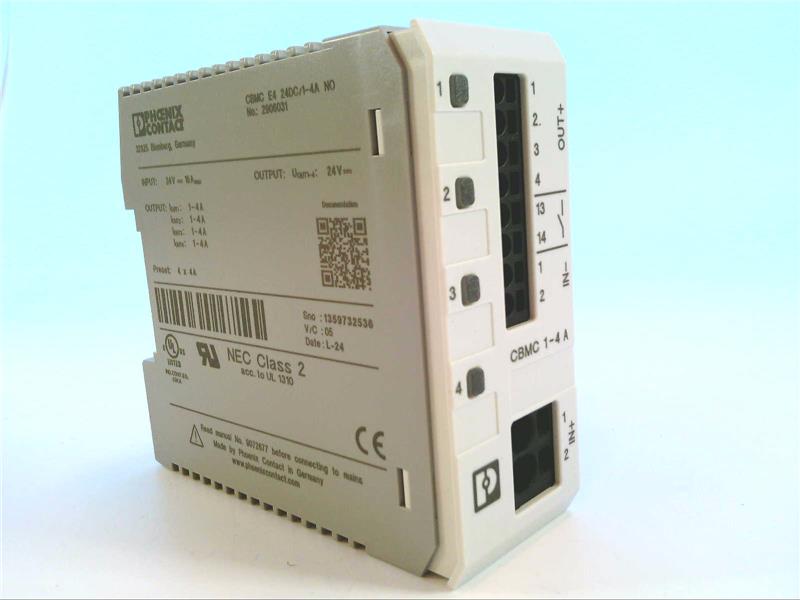 PHOENIX CONTACT CBMC E4 24DC/1-4A NO