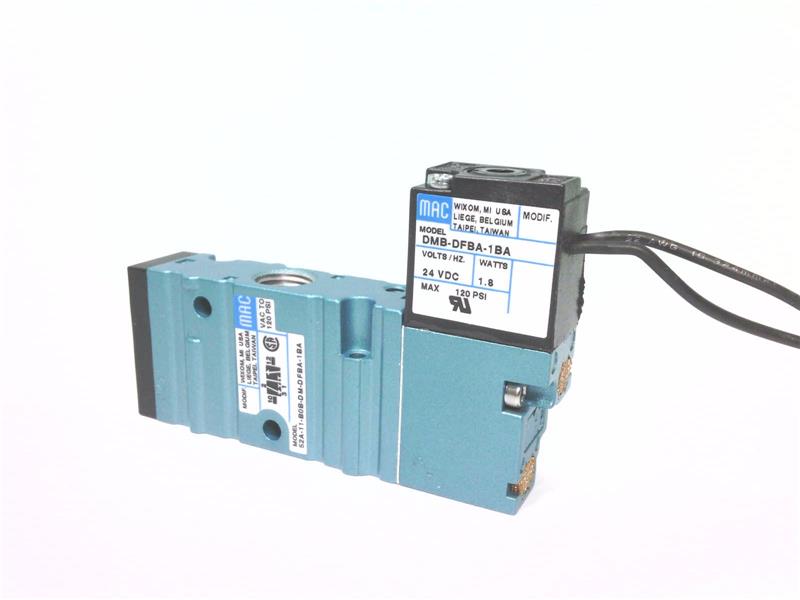 MAC VALVES INC 52A-11-B0B-DM-DFBA-1BA