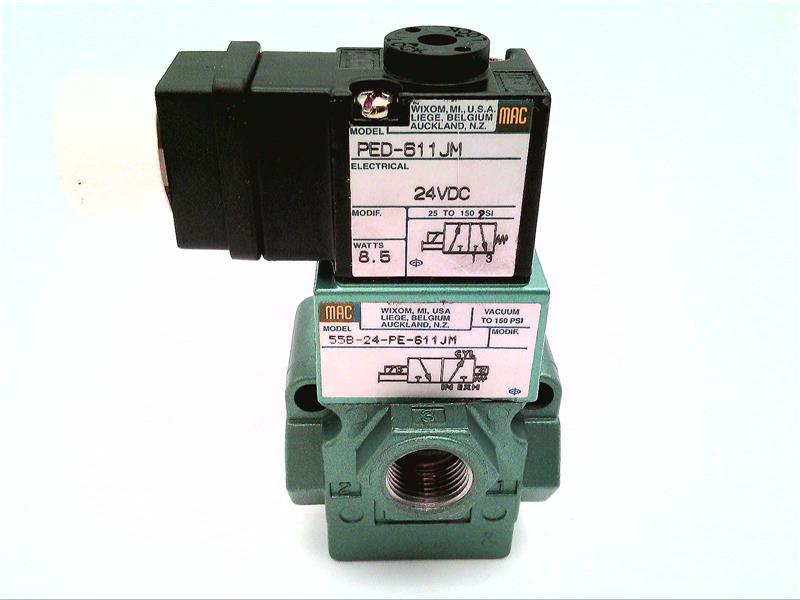 MAC VALVES INC 55B-22-PE-504JM