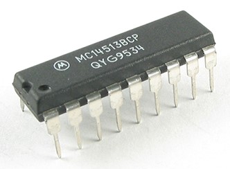 ON SEMICONDUCTOR MC14513BCP