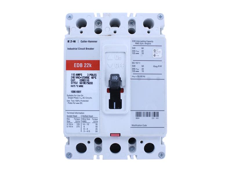 EATON CORPORATION EDB3110