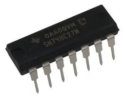 TEXAS INSTRUMENTS SEMI SN74HC27N