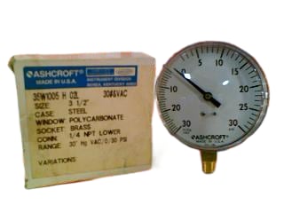 ASHCROFT 35W-1005-H-02L-30PSI/VAC