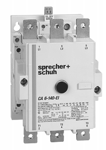 SPRECHER & SCHUH CA6-140-EI