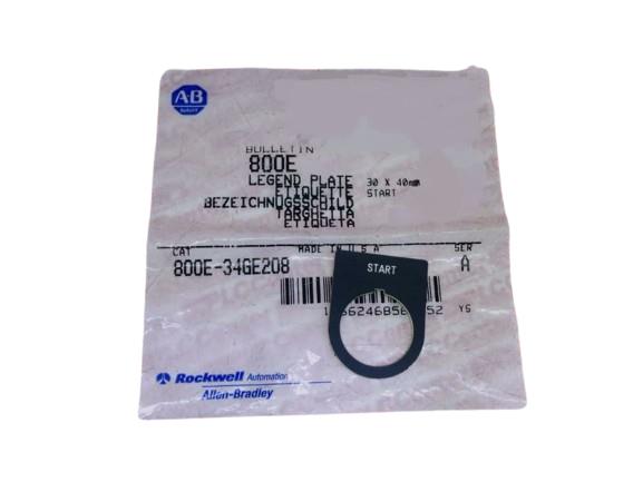 ALLEN BRADLEY 800E-34GE208-START