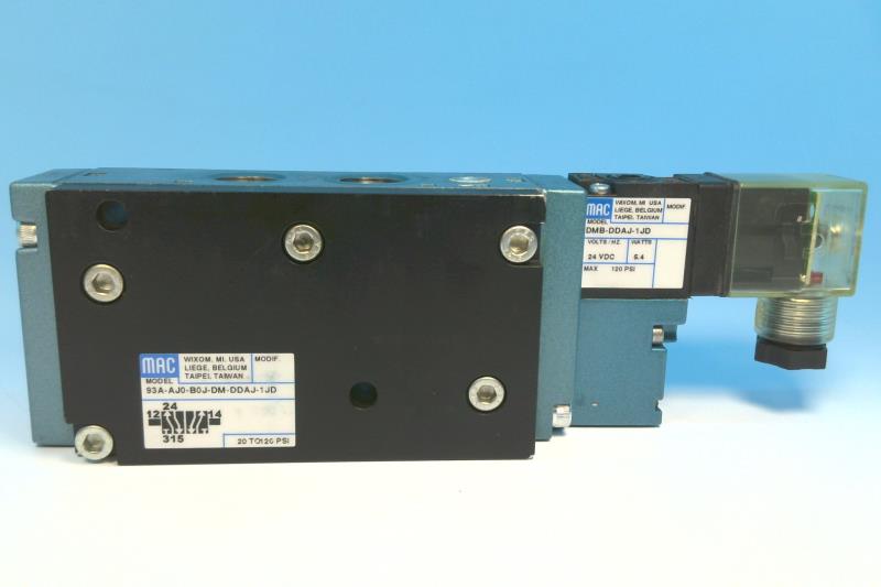MAC VALVES INC 93A-AJ0-B0J-DM-DDAJ-1JD