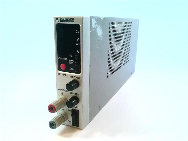 MATSUSADA PRECISION INC RK-80
