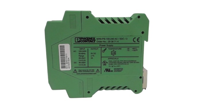 PHOENIX CONTACT MINI-PS-100-240AC/ 5DC/3