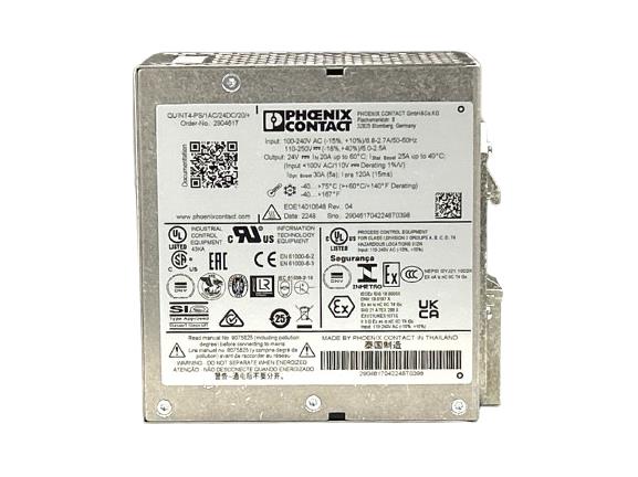 PHOENIX CONTACT QUINT4-PS/1AC/24DC/20/+