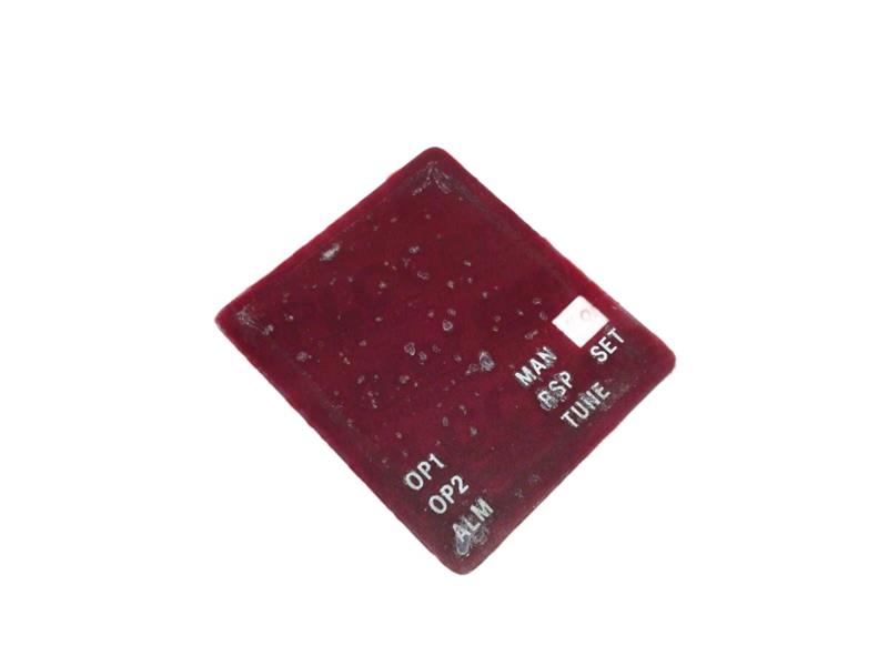 M3810-FACEPLATE-RED by DANAHER CONTROLS