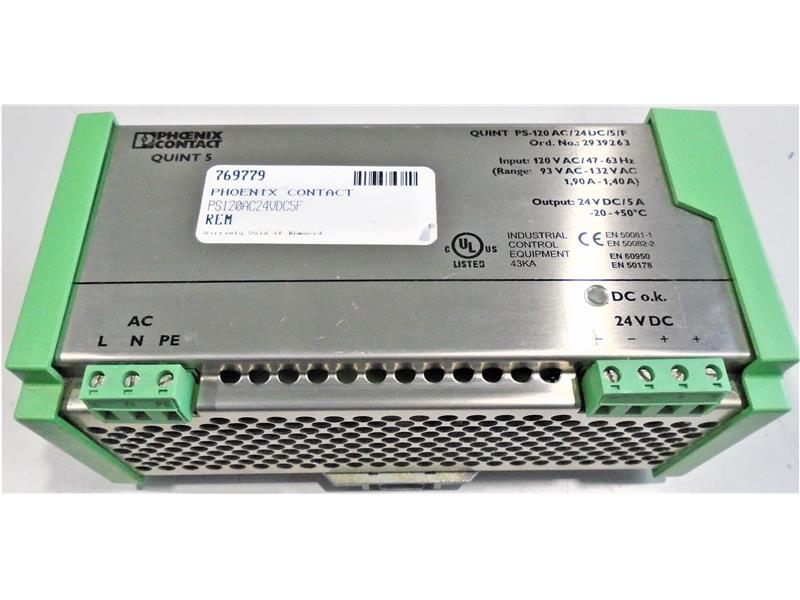 PHOENIX CONTACT PS120AC24VDC5F