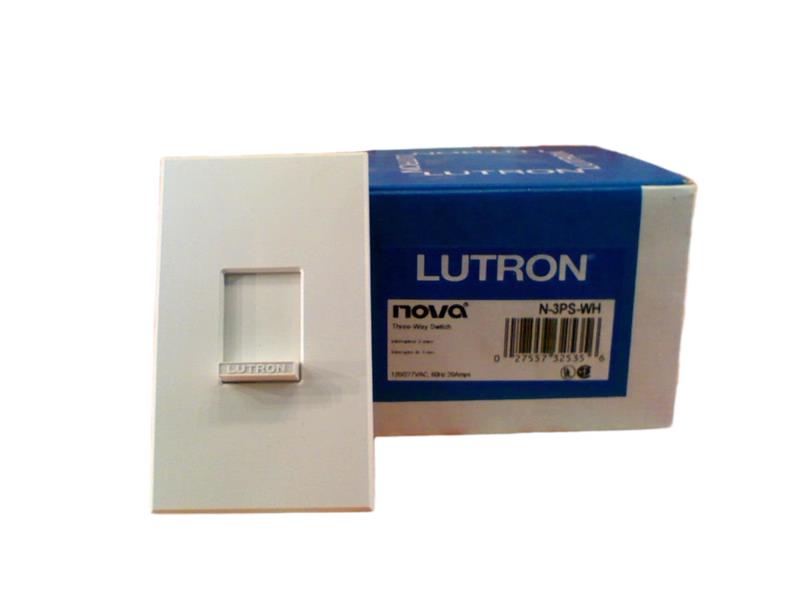LUTRON N-3PS-WH