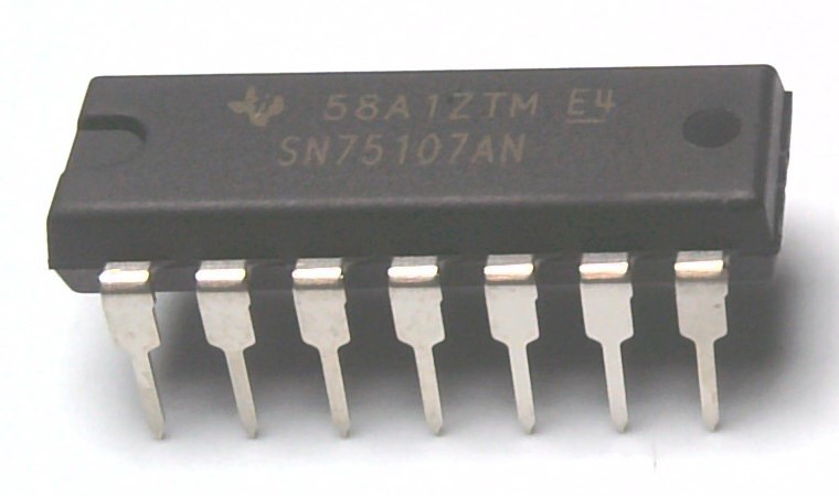 SN75107AN by TEXAS INSTRUMENTS SEMI