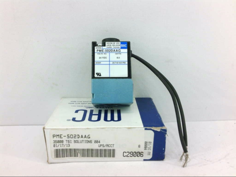 MAC VALVES INC PME-502DAAG