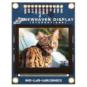 NHD-1.69-160128ASC3 by NEWHAVEN DISPLAY
