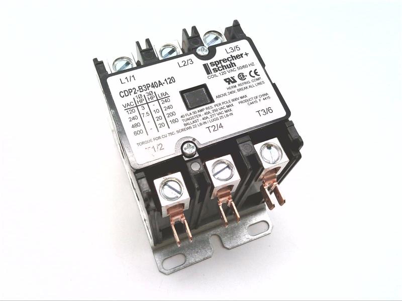 SPRECHER & SCHUH CDP2-B3P40A-120