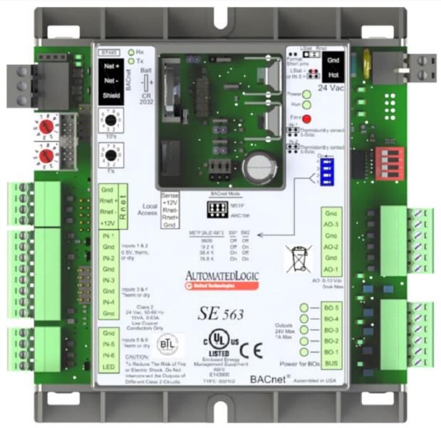 AUTOMATED LOGIC SE563