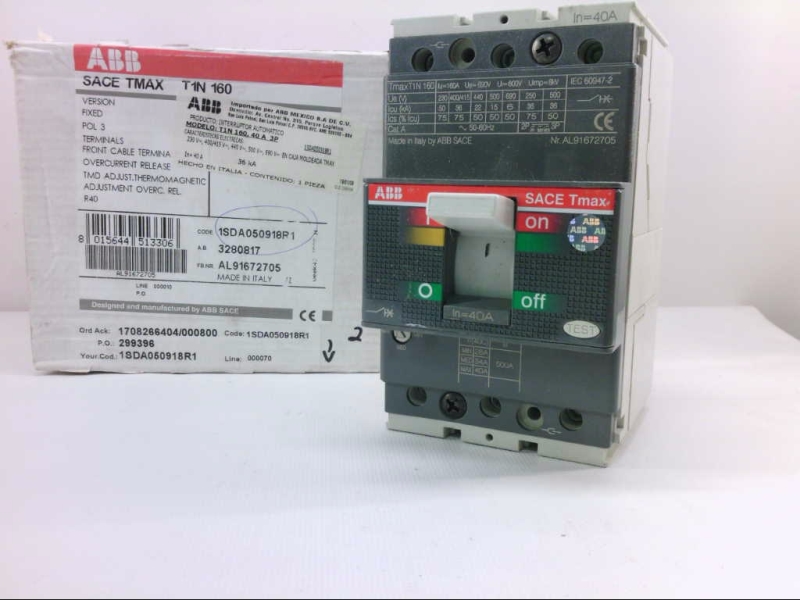 ASEA BROWN BOVERI T1N160-TMD40-500-3P-F-FC-CU