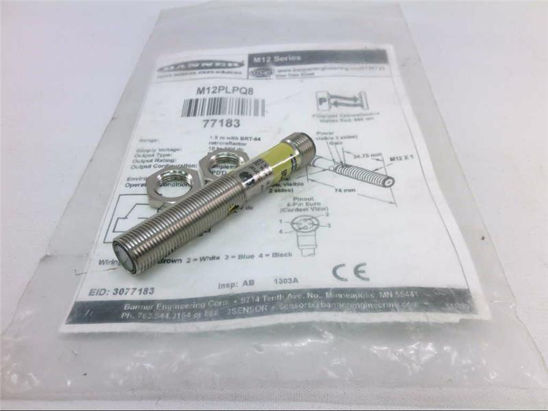 BANNER ENGINEERING M12PLPQ8