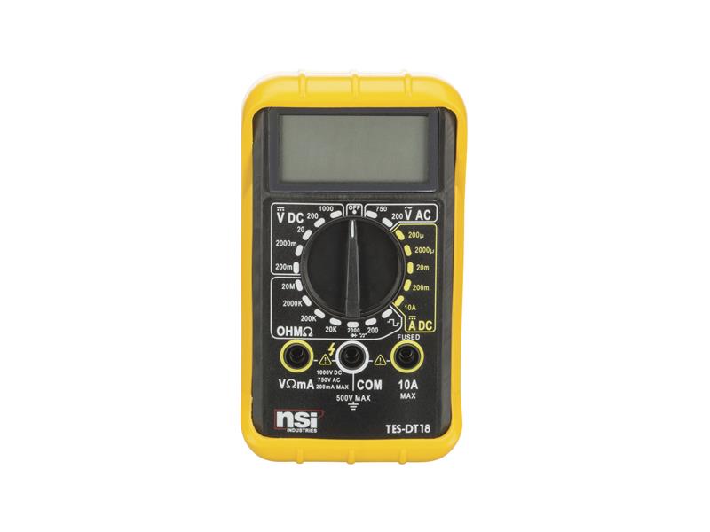 NSI INDUSTRIES TES-DT18