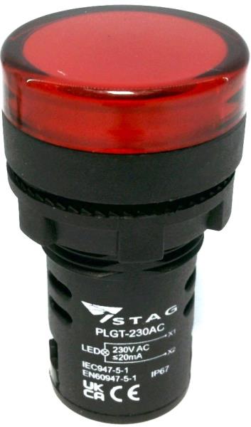 STAG PLGT-230AC-RED