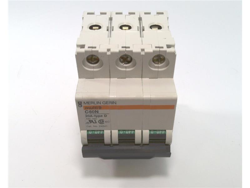 SCHNEIDER ELECTRIC C60N-3P-20A-D