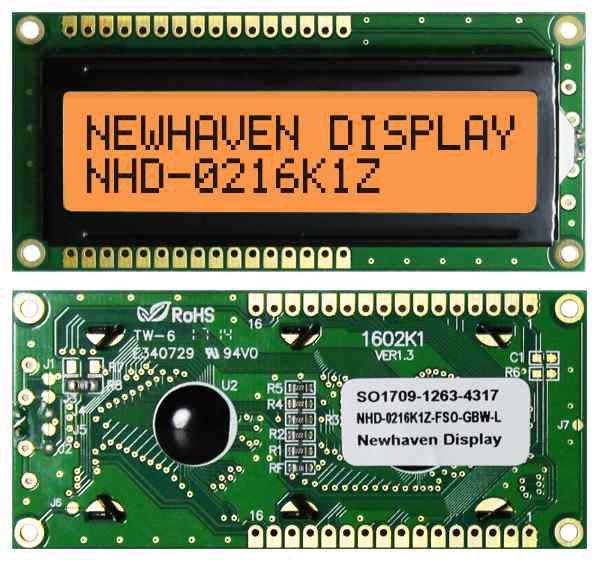 NEWHAVEN DISPLAY NHD-0216K1Z-FSO-GBW-L