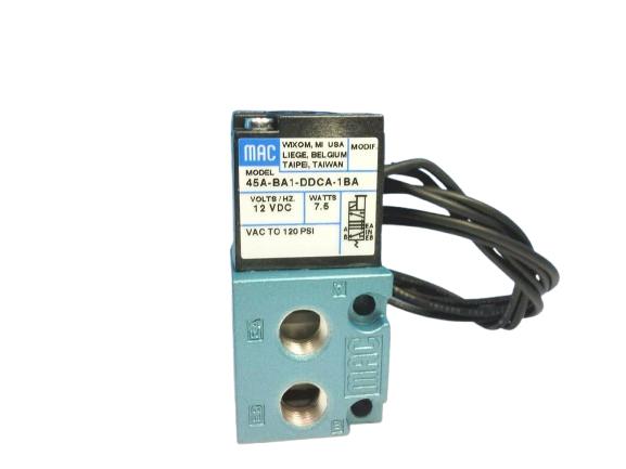 MAC VALVES INC 45A-BA1-DDCA-1BA