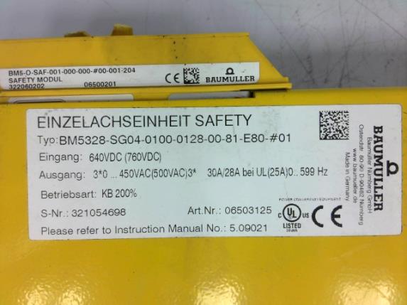BAUMULLER BM5328-SG04-0100-0128-00-81-E80-#01