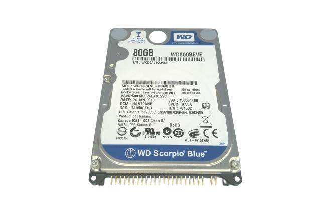 WD800BEVE by WESTERN DIGITAL