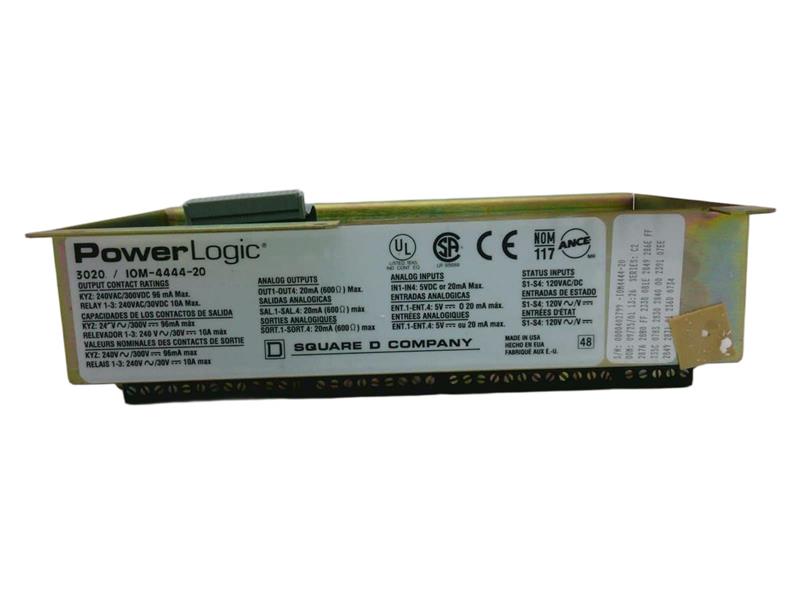SCHNEIDER ELECTRIC 3020-IOM444420