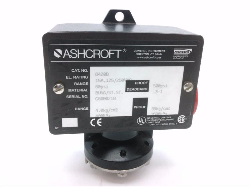 ASHCROFT B420B-500PSI