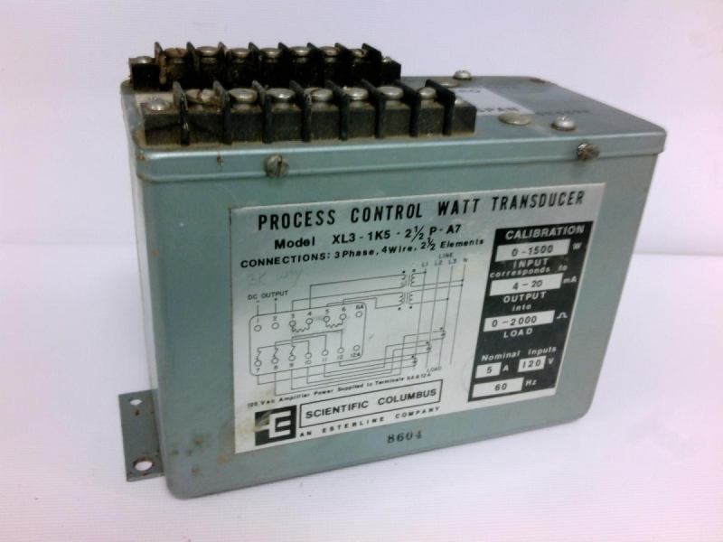 XL3-1K5-2-1/2-P-A7 by AMETEK