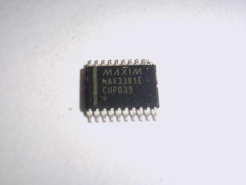 MAXIM INTEGRATED PRODUCTS MAX3381ECUP+