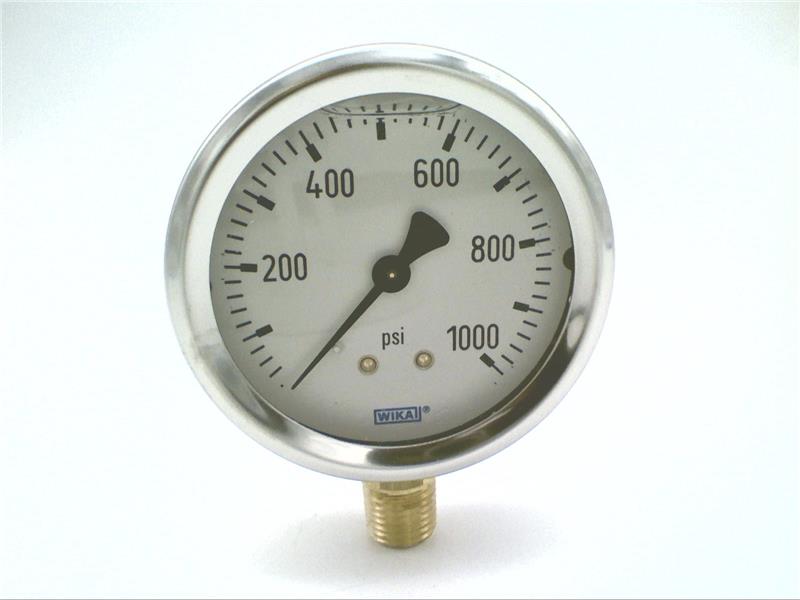 WIKA 213.53-2.5-1000PSI-1/4NPT-LM