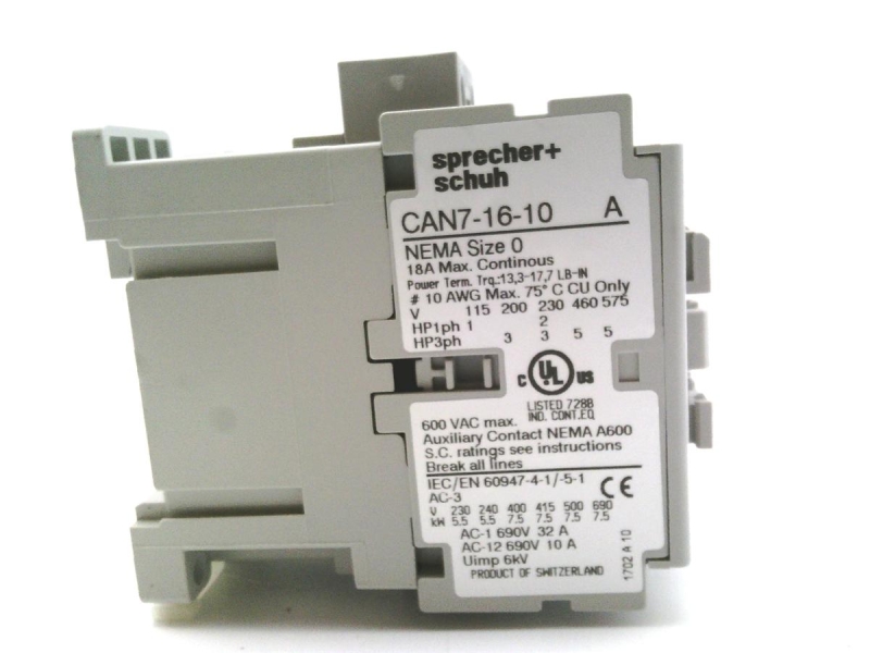 CAN7-16-10-120 by SPRECHER & SCHUH