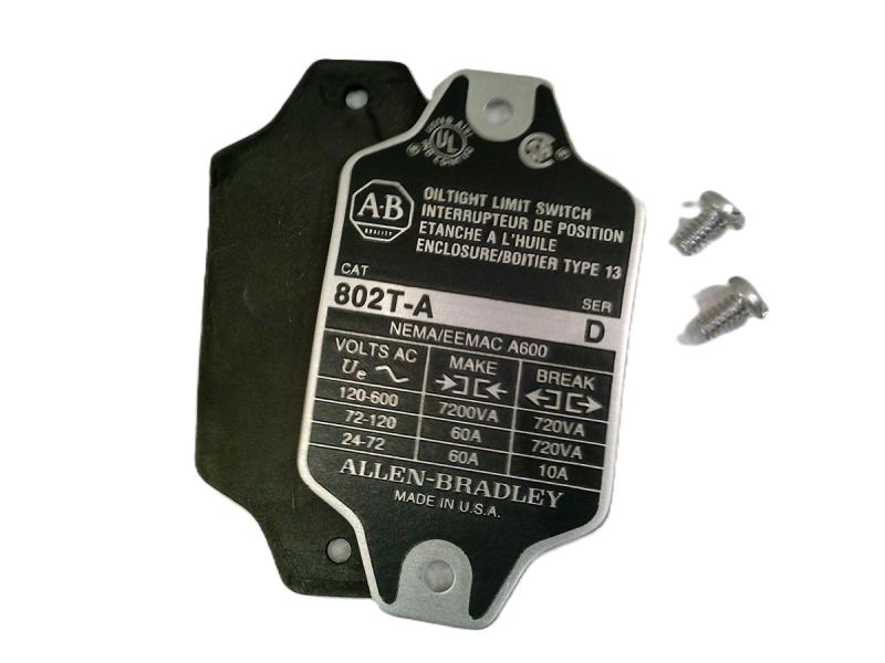 ALLEN BRADLEY 802T-A-COVER