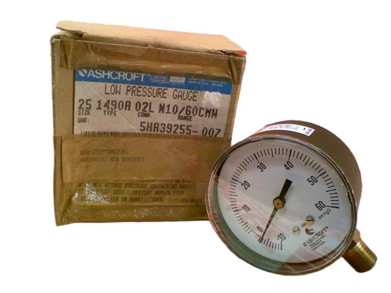 ASHCROFT 25-149A-02L-N10/60CMW