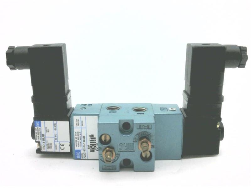 MAC VALVES INC 722C-12-PI-110JB