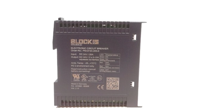 BLOCK PM-3724-200-0