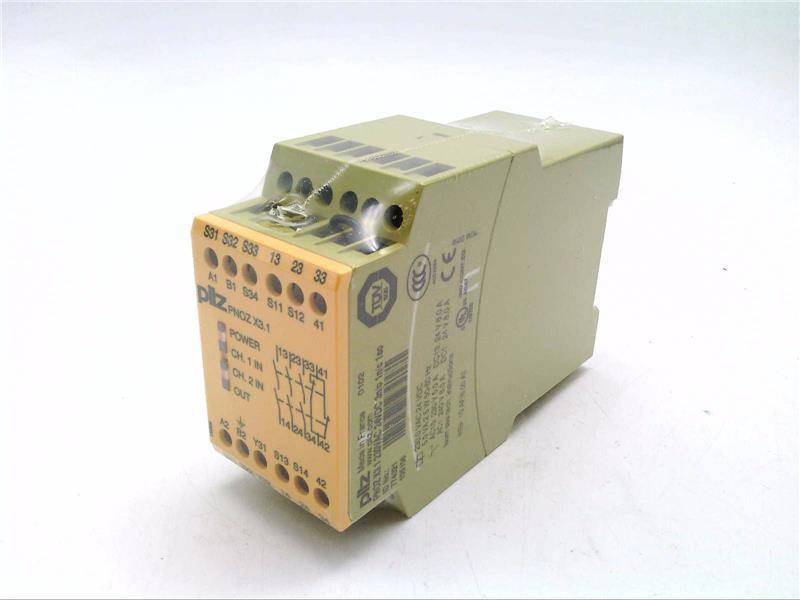 PILZ PNOZX3.1-230VAC-24VDC-3N/O-1N/C-1SO