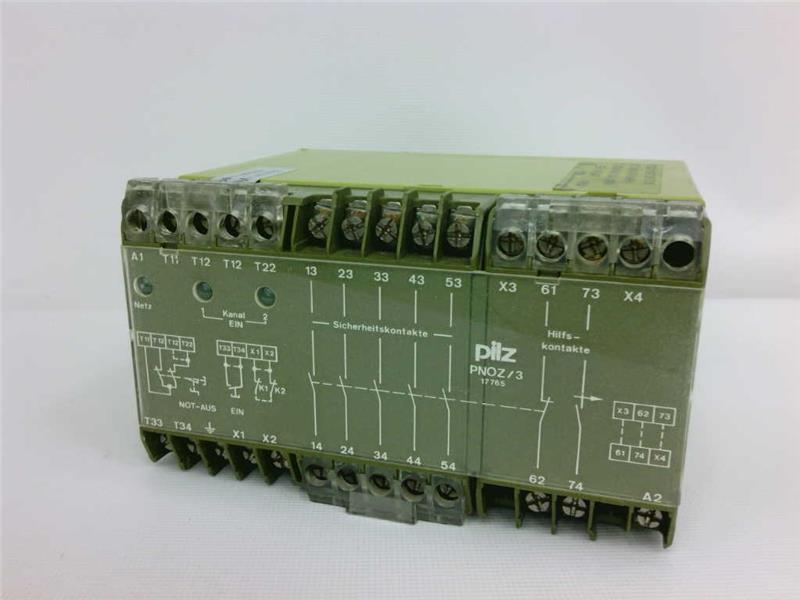 PILZ PNOZ/3-110VAC-5S-1O-1W
