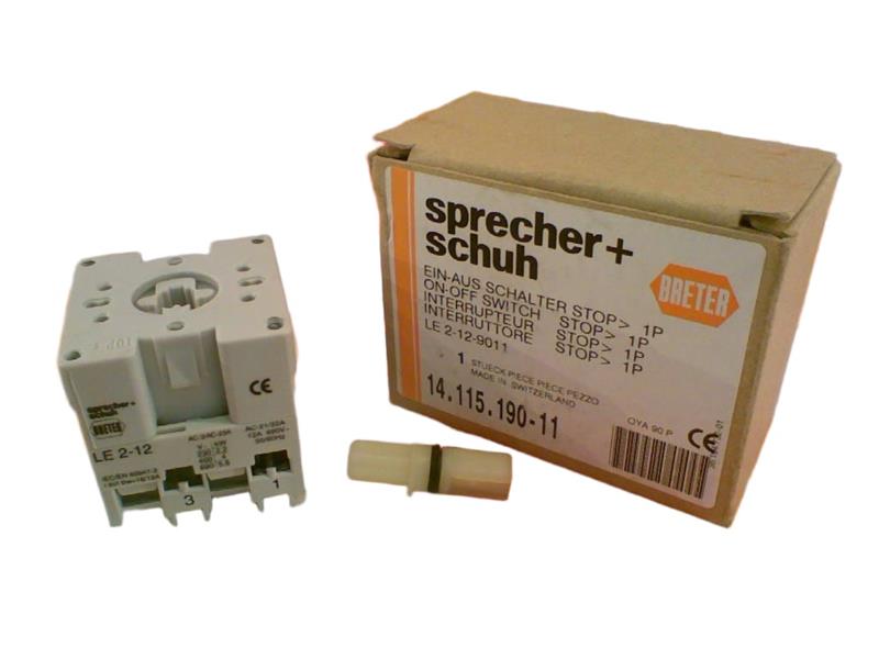 SPRECHER & SCHUH LE2-12-9011