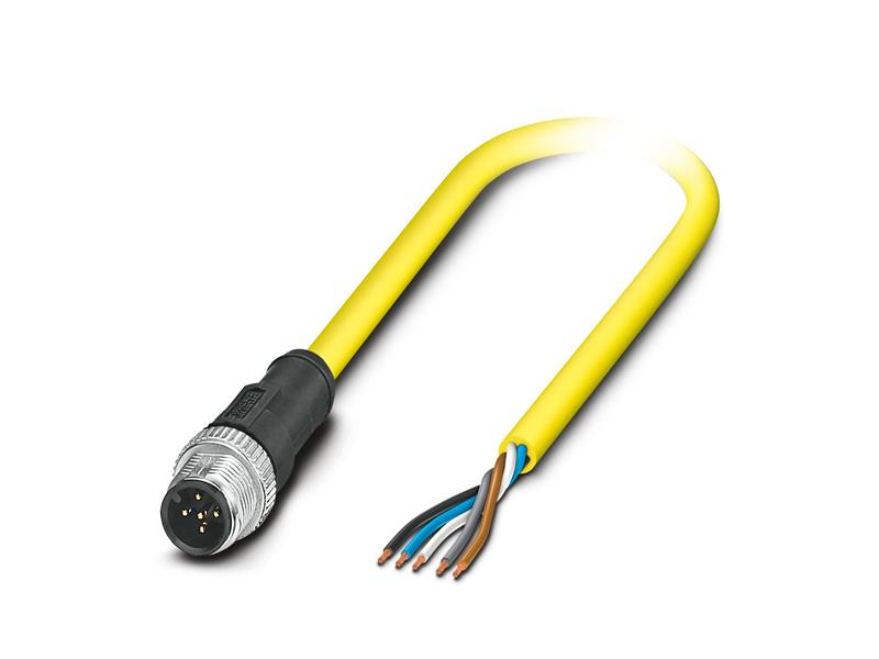 PHOENIX CONTACT SAC-5P-M12MS/ 5,0-542 BK